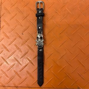 Harley Davidson’s leather bracelet